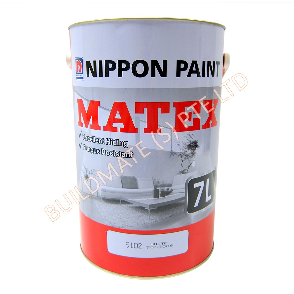 White Emulsion Paint (Matex) - NIPPON - Buildmate